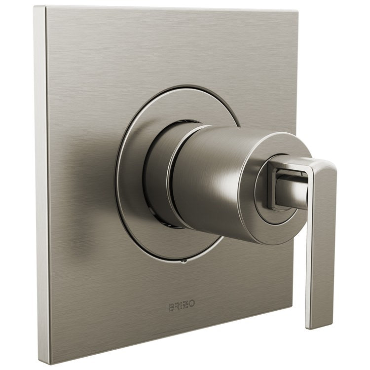 Handle Kit Frank Lloyd Wright Zinc 2 Lever Brilliance Luxe Nickel ADA for Sensori Thermostatic Valve - Image 2