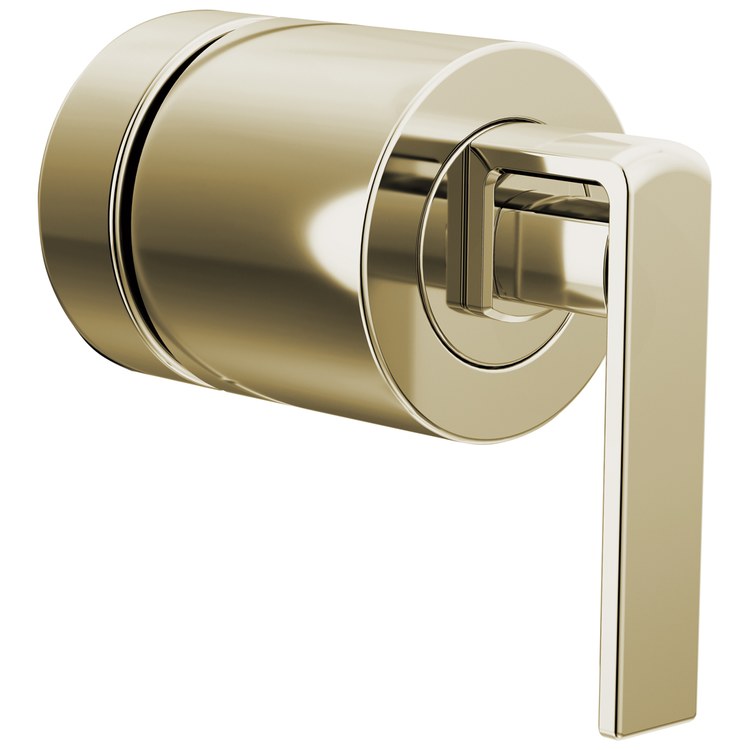 Handle Kit Frank Lloyd Wright Zinc 2 Lever Brilliance Polished Nickel ADA for Sensori Thermostatic Valve - Image 1