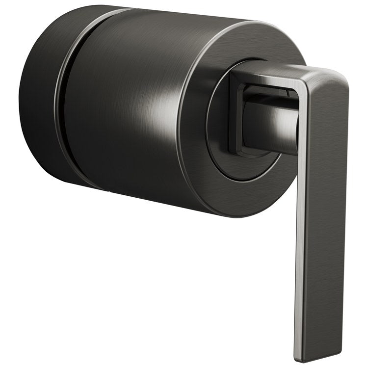 Handle Kit Frank Lloyd Wright Zinc 2 Lever Brilliance Luxe Steel ADA for Sensori Thermostatic Valve - Image 1