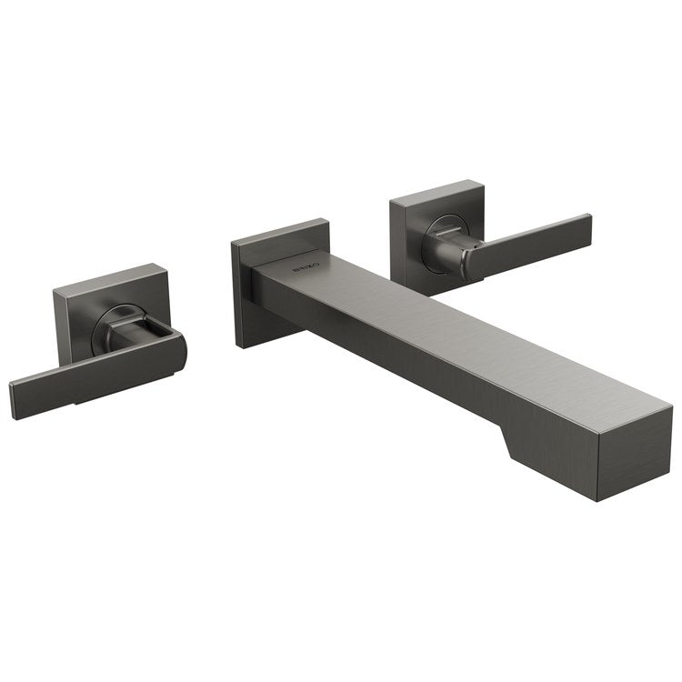 Handle Kit Frank Lloyd Wright Zinc 2 Lever Brilliance Luxe Steel ADA for Tub Filler - Image 2