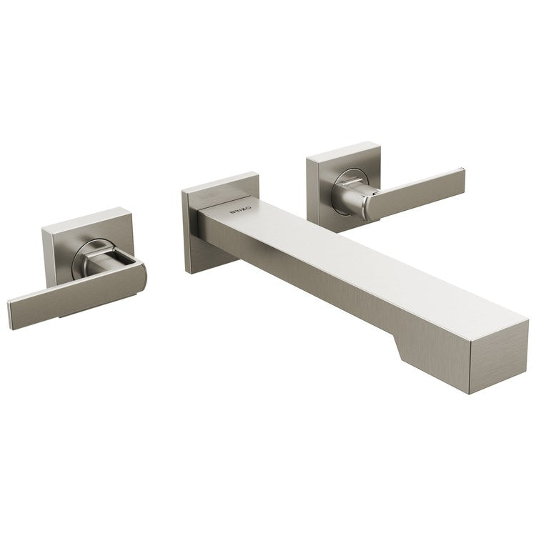 Handle Kit Frank Lloyd Wright Zinc 2 Lever Brilliance Luxe Nickel ADA for Tub Filler - Image 2