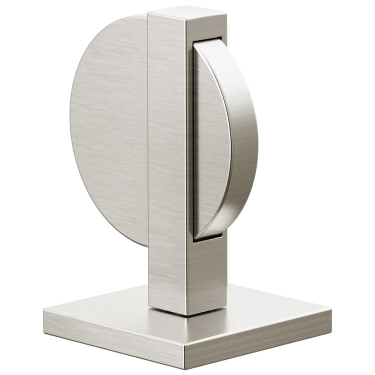 Handle Kit Frank Lloyd Wright Zinc 2 Lunar Brilliance Luxe Nickel ADA for Widespread Lavatory Faucet - Image 1