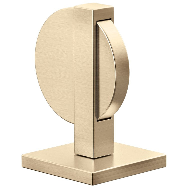 Handle Kit Frank Lloyd Wright Zinc 2 Lunar Luxe Gold ADA for Widespread Lavatory Faucet - Image 1