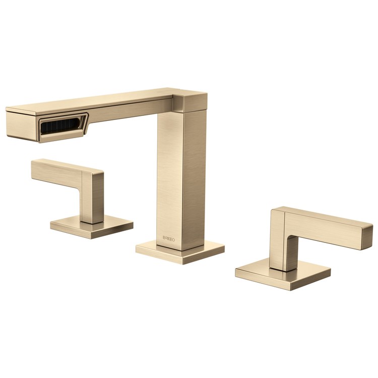 Handle Kit Frank Lloyd Wright Zinc 1 Lever Luxe Gold ADA for Widespread Lavatory Faucet - Image 3
