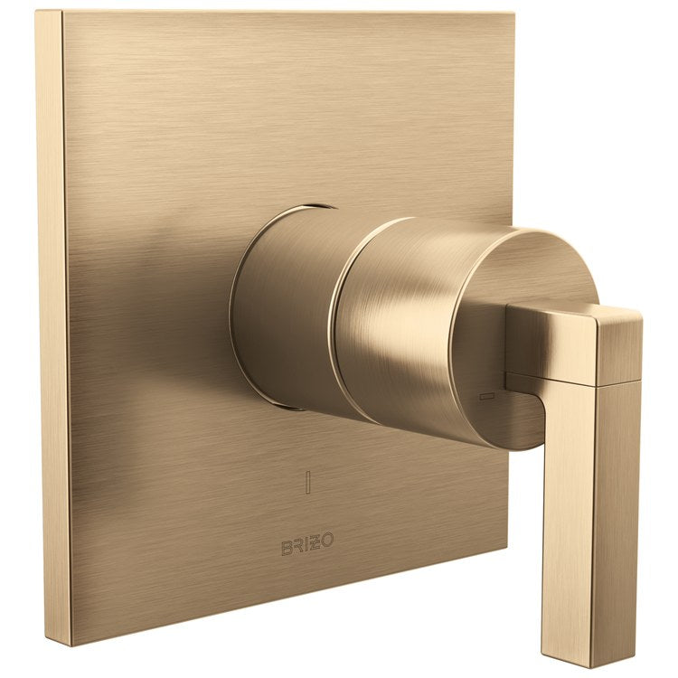 Handle Kit Frank Lloyd Wright Zinc 1 Lever Luxe Gold ADA for Pressure Balance Valve - Image 2