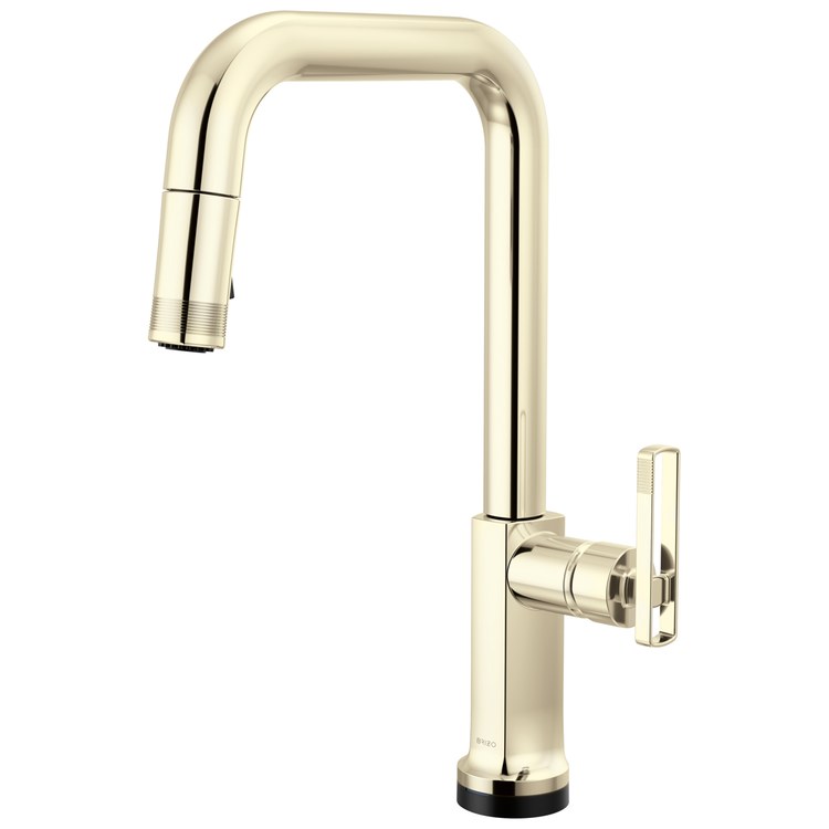 Handle Kit Kintsu Zinc 1 Knob Lumicoat Polished Nickel for Kitchen Faucet - Image 2