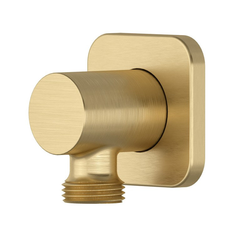 Handshower Elbow 1/2 Inch Brass Satin Brass US4 Female x Male - Image 1