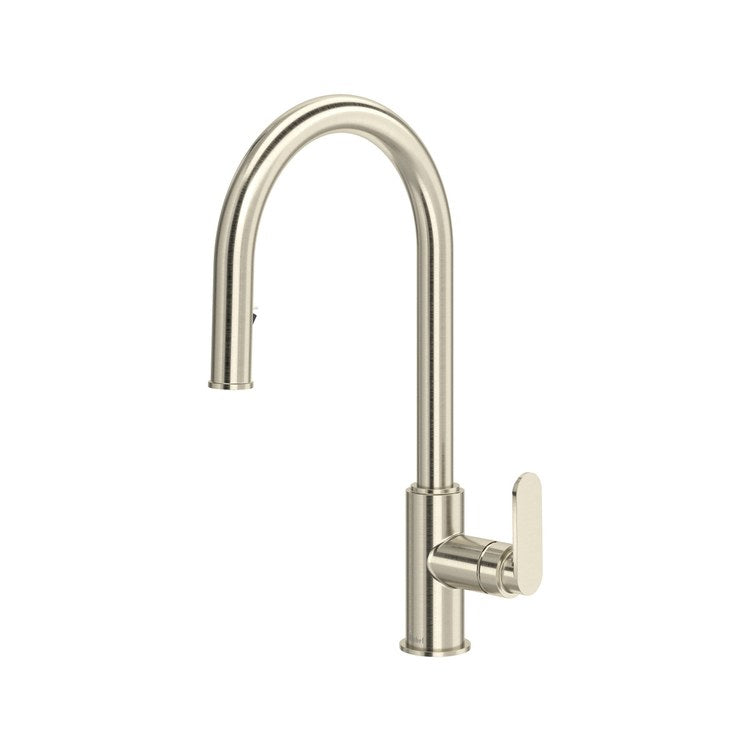 Kitchen Faucet Arca Stainless Steel Pull Down Gooseneck 360 DEG Swivel Deck 1.5 Gallons per Minute - Image 1