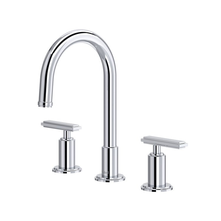 Lavatory Faucet Manifesto Widespread 2 Lever Chrome 1.2 Gallons per Minute Deck - Image 1