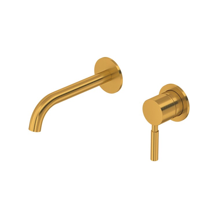 Lavatory Trim Riu 1 Lever Brushed Gold WaterSense ADA 1.2 Gallons per Minute - Image 1