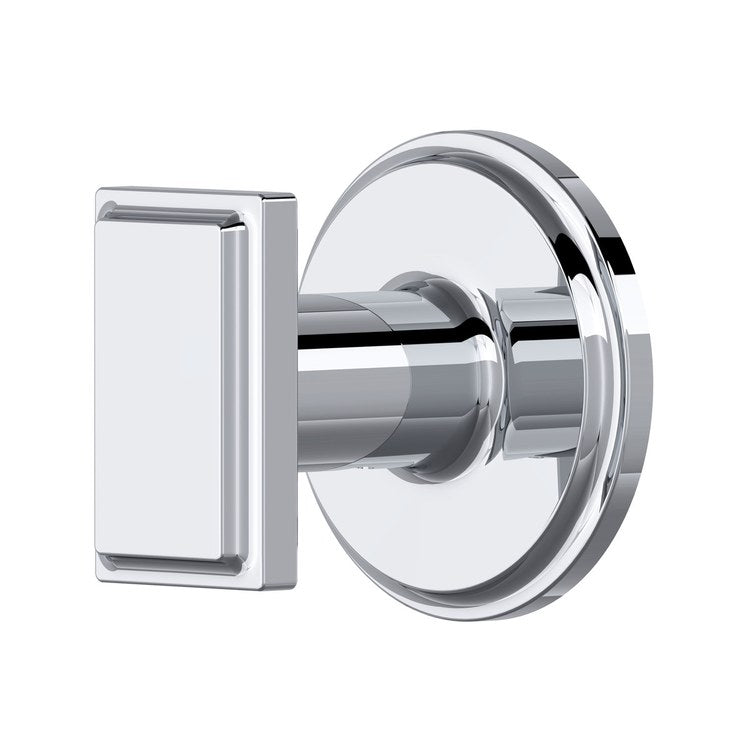 Robe Hook Manifesto Chrome 1-3/4 Inch Wall Zinc - Image 1