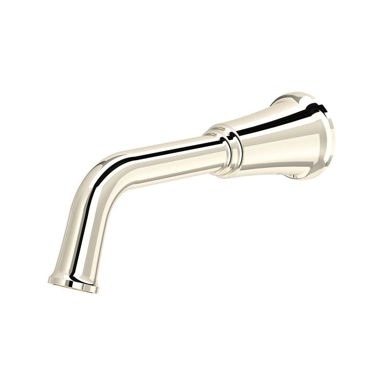 Tub Spout Momenti Less Diverter Polished Nickel Metal Slip Fit - Image 1