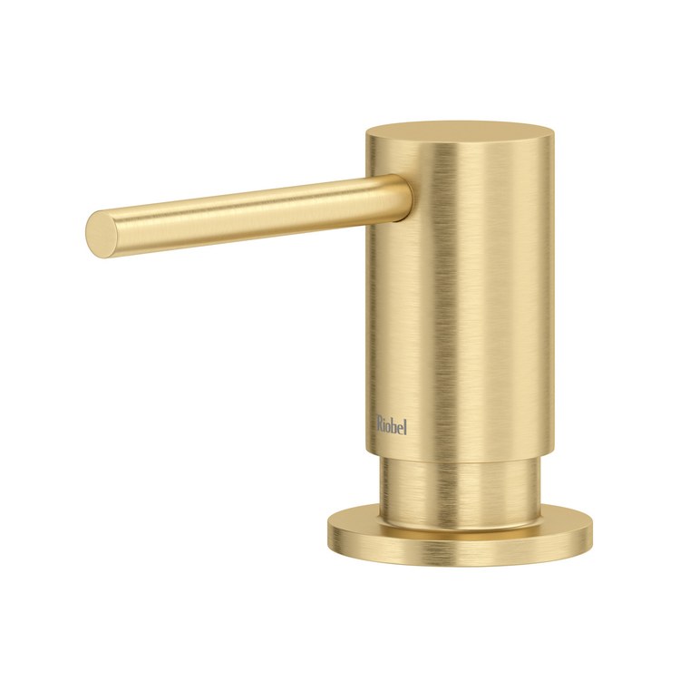 Soap Dispenser Satin Brass US4 Deck Brass 18 Fluid Ounce