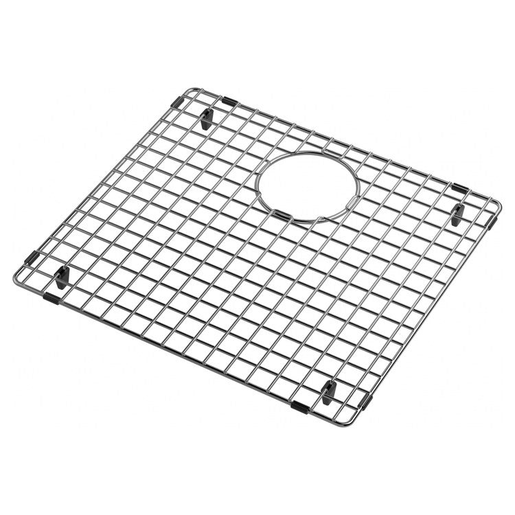 Sink Grid 18 Inch Steel Stainless Steel Rear Center Drain for Maris 18 Inch Sinks