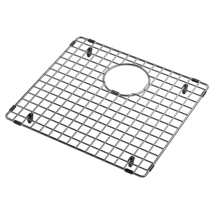 Sink Grid 20 Inch Steel Stainless Steel Rear Center Drain for Maris 20 Inch Sinks