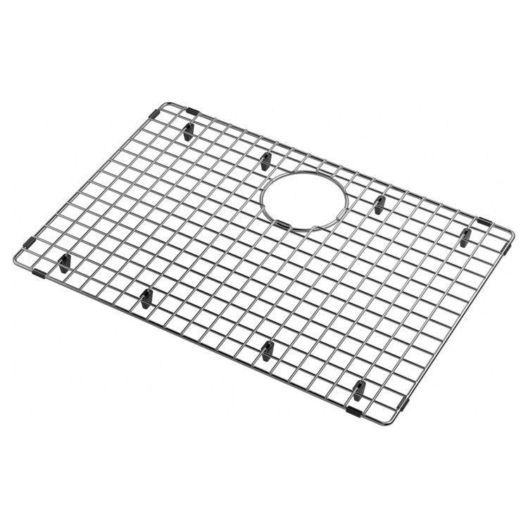 Sink Grid 23 Inch Steel Stainless Steel Rear Center Drain for Maris 23 Inch Sinks