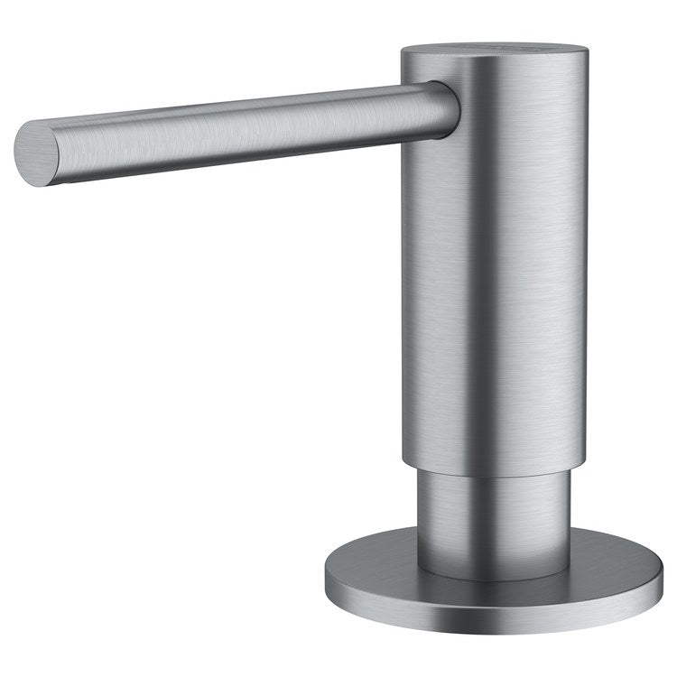 Soap Dispenser Atlas Stainless Steel Deck Plastic 316 Stainless Steel 11.5 Ounce