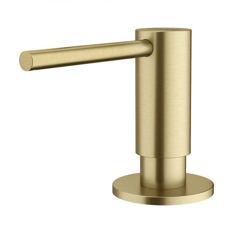 Soap Dispenser Atlas Gold Deck Plastic 316 Stainless Steel 11.5 Ounce