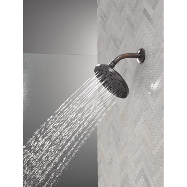 Showerhead PivotPro Universal Showering Components 1 Functions Raincan Venetian Bronze 7 Inch 1.75 Gallons per Minute 360 Degree Pivot Round Ball Connector - Image 3