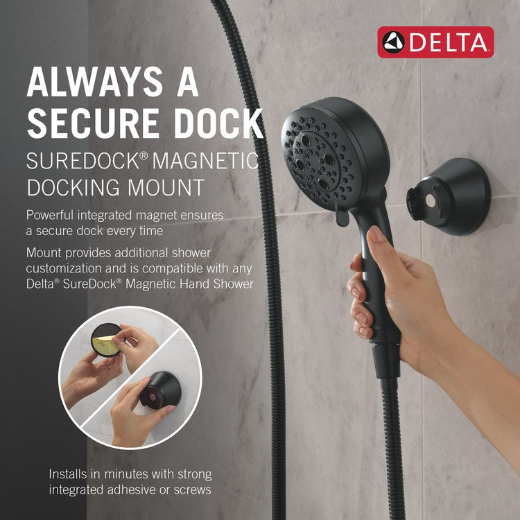 Handshower Mount SureDock Matte Black 3 Inch - Image 3