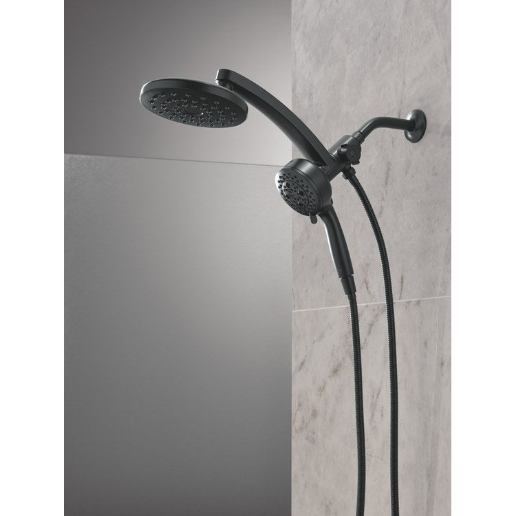 Handshower/Showerhead Combination Pivot Pro 3-In-1 Raincan Matte Black WaterSense 7 Function 7 Inch Round 1.75 Gallons per Minute - Image 2