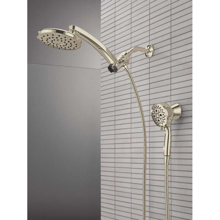Handshower/Showerhead Combination Pivot Pro 3-In-1 Raincan Lumicoat Polished Nickel WaterSense 7 Function 7 Inch Round 1.75 Gallons per Minute - Image 3