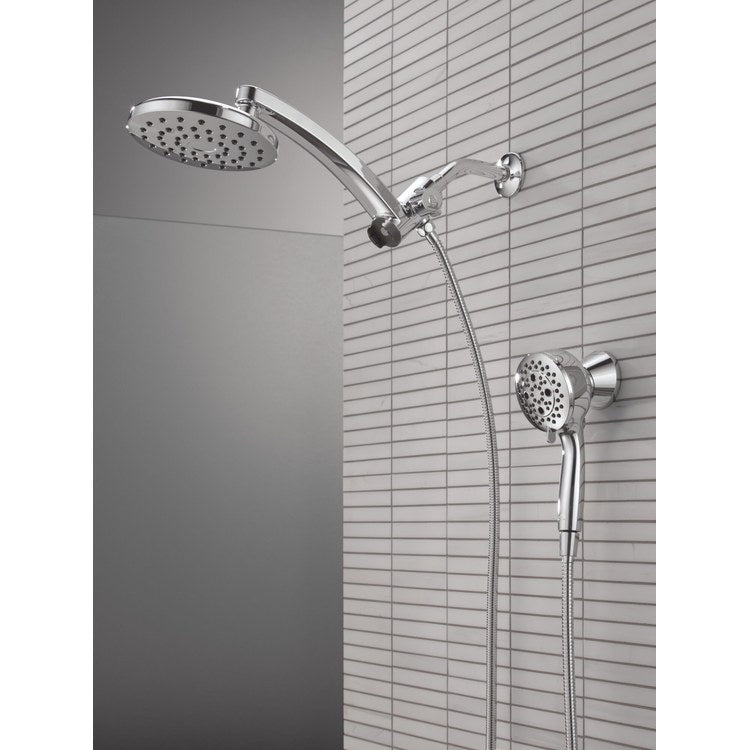 Handshower/Showerhead Combination Pivot Pro 3-In-1 Raincan Lumicoat Chrome WaterSense 7 Function 7 Inch Round 1.75 Gallons per Minute - Image 3