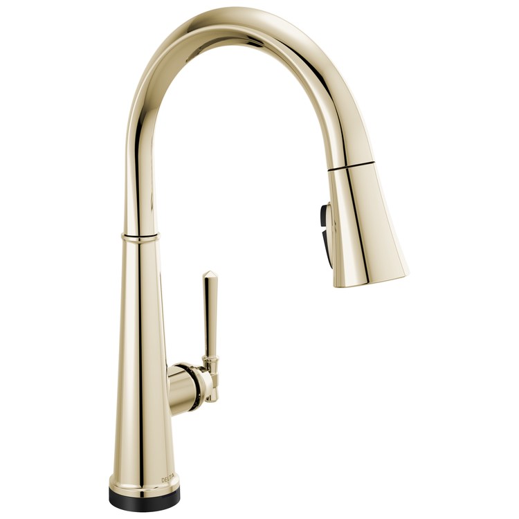 Kitchen Faucet Emmeline Touchless 1 Lever ADA Lumicoat Polished Nickel Pull Down 2 Function High Arc 360 DEG Swivel 1/3 Hole Touch2O/MagnaTite/ShieldSpray 1.8 Gallons per Minute - Image 1