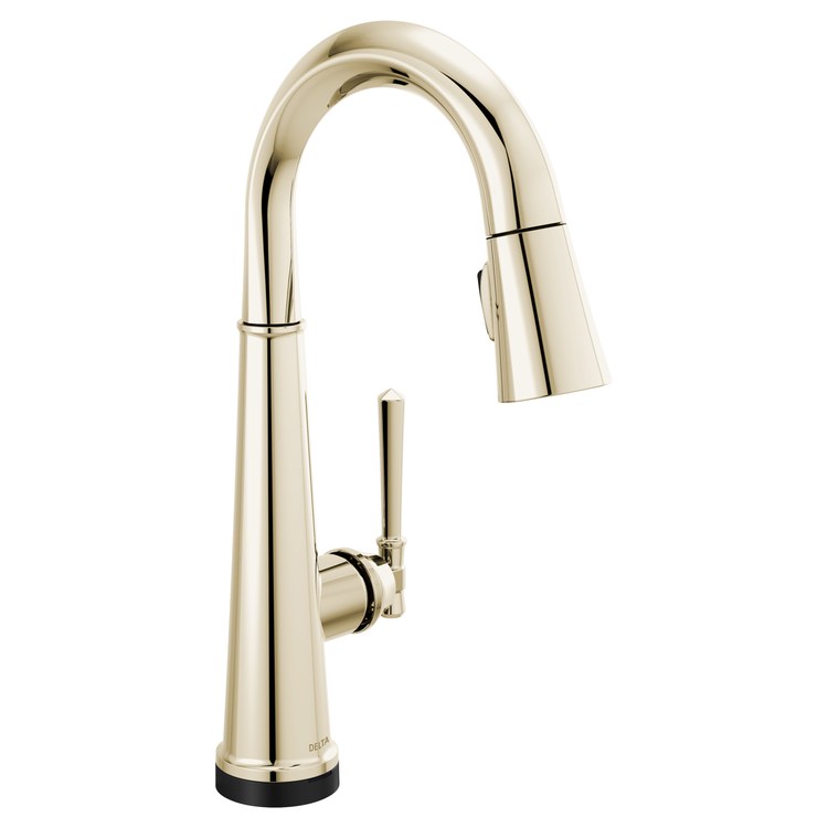Bar Faucet Emmeline Touch2O Touchless 1 Lever ADA Lumicoat Polished Nickel MagnaTite/VoiceIQ/TempSense Pull Down 3 Function High Arc 360 DEG Swivel 1.8 Gallons per Minute - Image 1