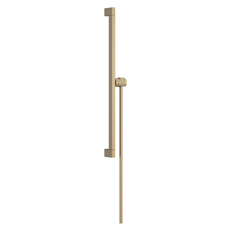 Handshower Bar Unica Adjustable Slider Swivel Brushed Bronze 36 Inch