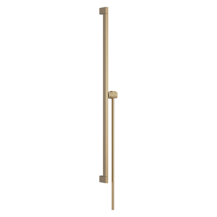 Handshower Bar Unica Adjustable Slider Swivel Brushed Bronze 24 Inch