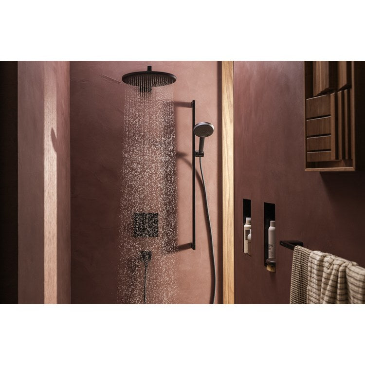Showerhead Raindance Alive S 300 2 Functions Matte Black 11-7/8 Inch 1.75 Gallons per Minute Round Wall/Ceiling - Image 2
