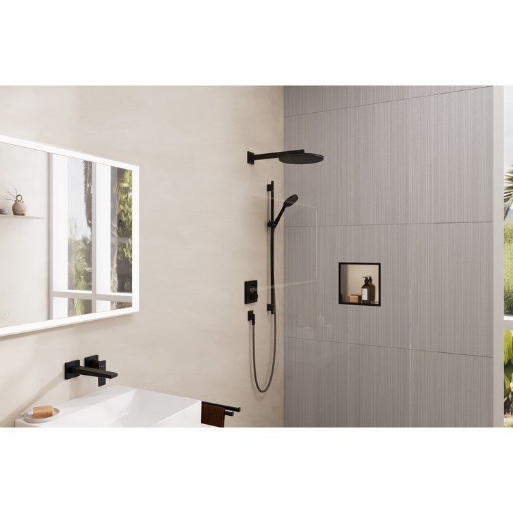 Showerhead Raindance Alive S 300 2 Functions Matte Black 11-7/8 Inch 1.75 Gallons per Minute Round Wall/Ceiling - Image 3