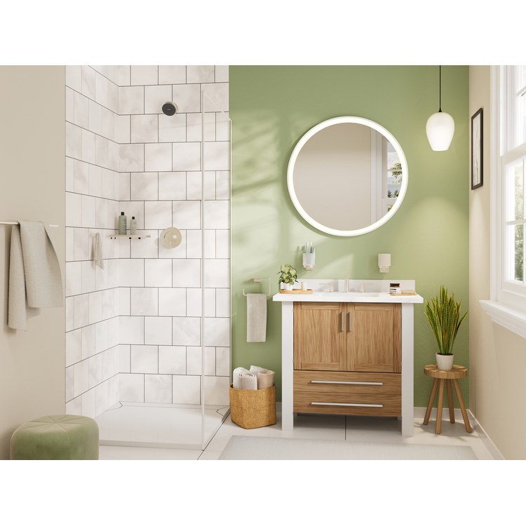 Shower Arm Activera Brushed Nickel - Image 3