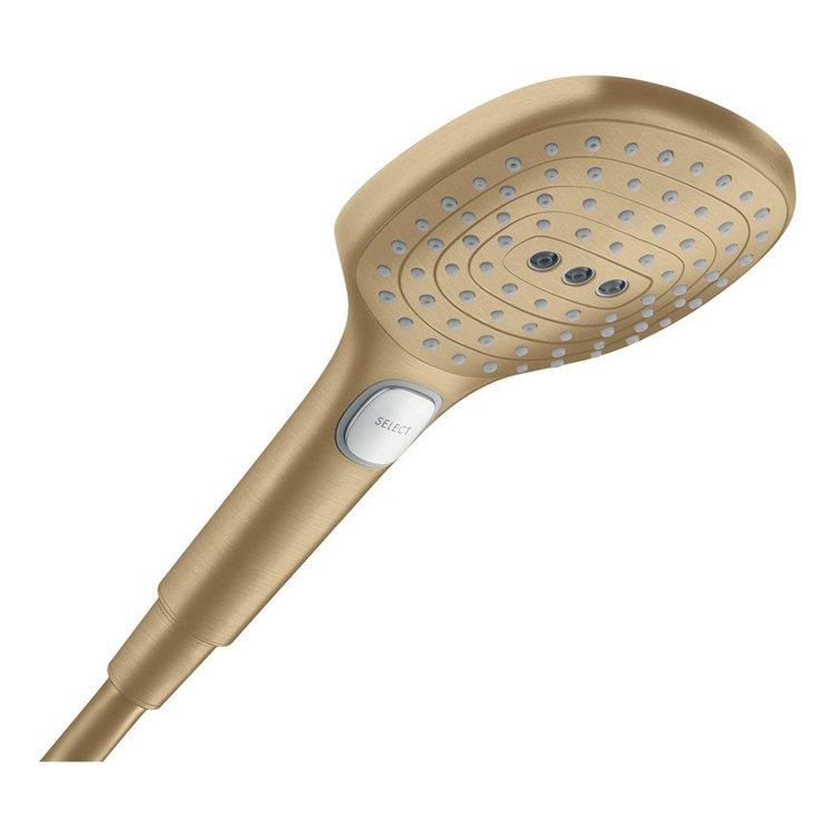 Handshower Raindance Select E 120 with Select Button Brushed Bronze 3 Functions WaterSense/cUPC 1.75 Gallons per Minute EcoRight 4-3/4 Inch