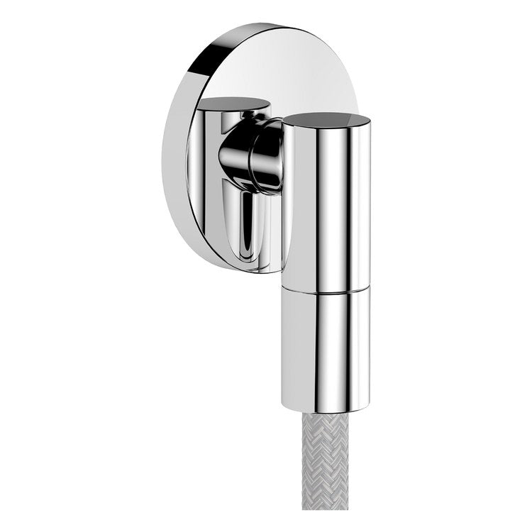 Wall Outlet S with Flange and Check Valves Chrome cUPC