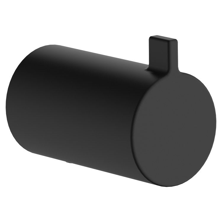 Robe Hook AddStoris S Matte Black 1-1/5 Inch Wall Metal - Image 1