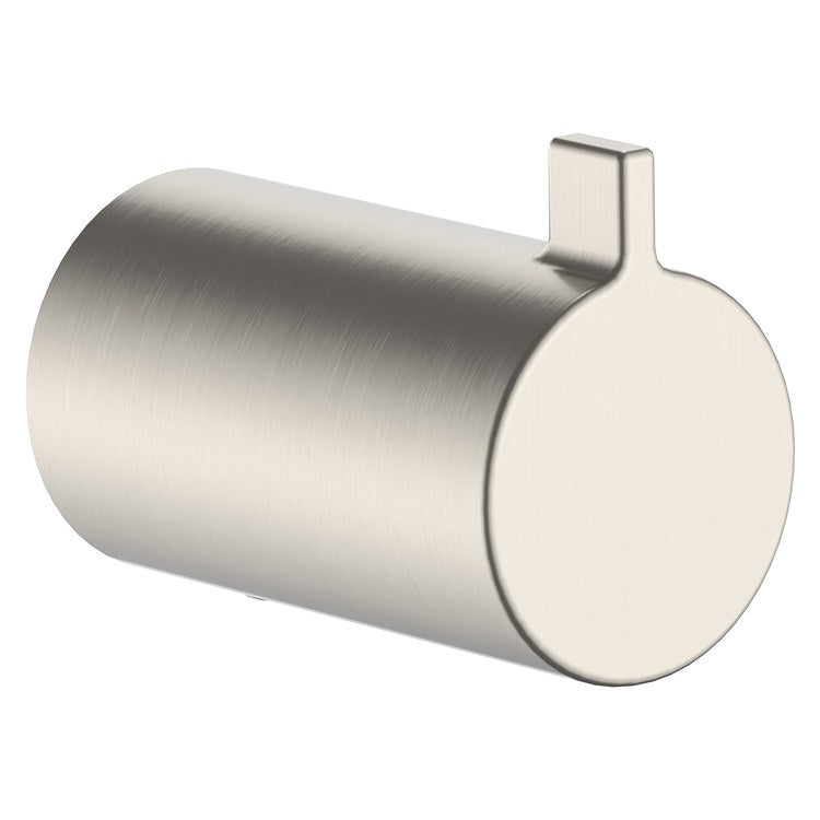 Robe Hook AddStoris S Brushed Nickel 1-1/5 Inch Wall Metal - Image 1