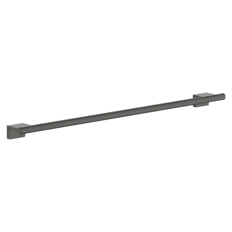 Towel Bar AddStoris S 24 Inch Brushed Black Chrome Metal - Image 1