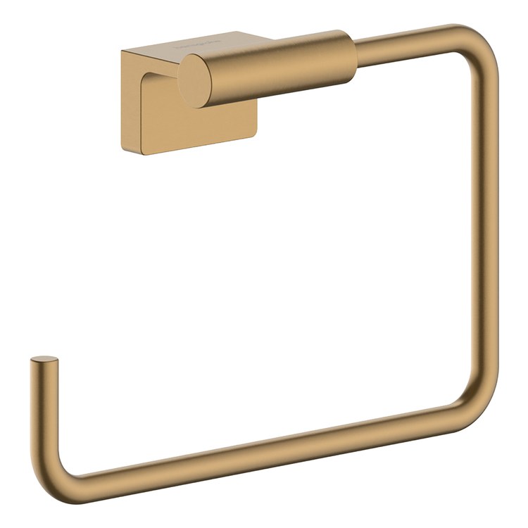 Towel Ring AddStoris S 7-11/25 Inch Open Swivel Brushed Bronze Metal 2-1/20 Inch - Image 1
