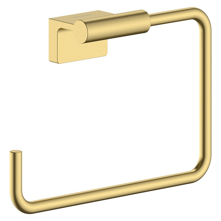 Towel Ring AddStoris S 7-11/25 Inch Open Swivel Brushed Gold Optic Metal 2-1/20 Inch - Image 1