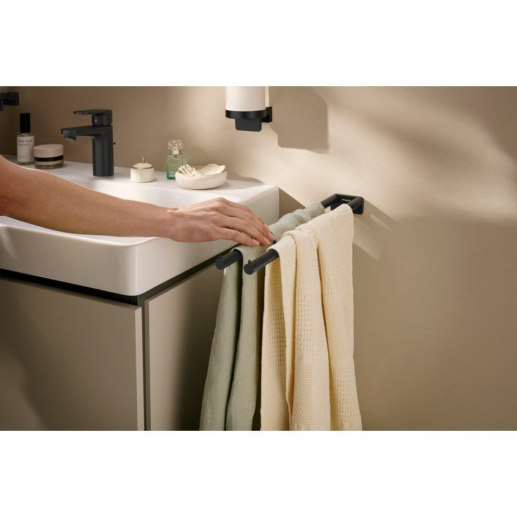 Towel Bar AddStoris S 17-2/5 Inch Matte Black Metal - Image 2