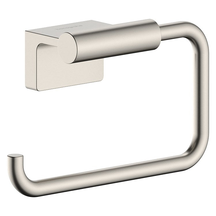 Toilet Paper Holder AddStoris S Polished Nickel Metal 5-3/5 Inch 2 Inch Wall Mount - Image 1