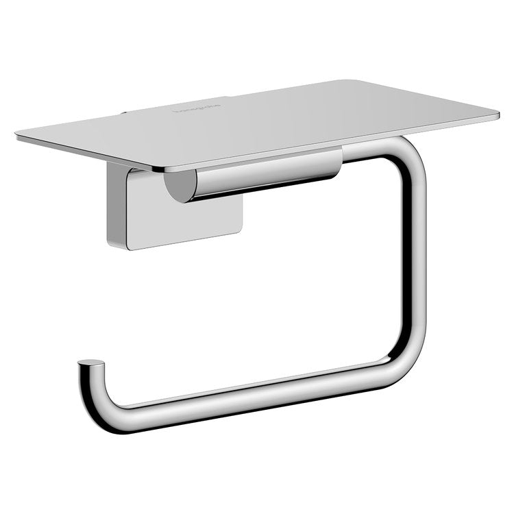 Toilet Paper Holder AddStoris S Chrome Metal 5-3/5 Inch 3-1/3 Inch Wall Mount - Image 1