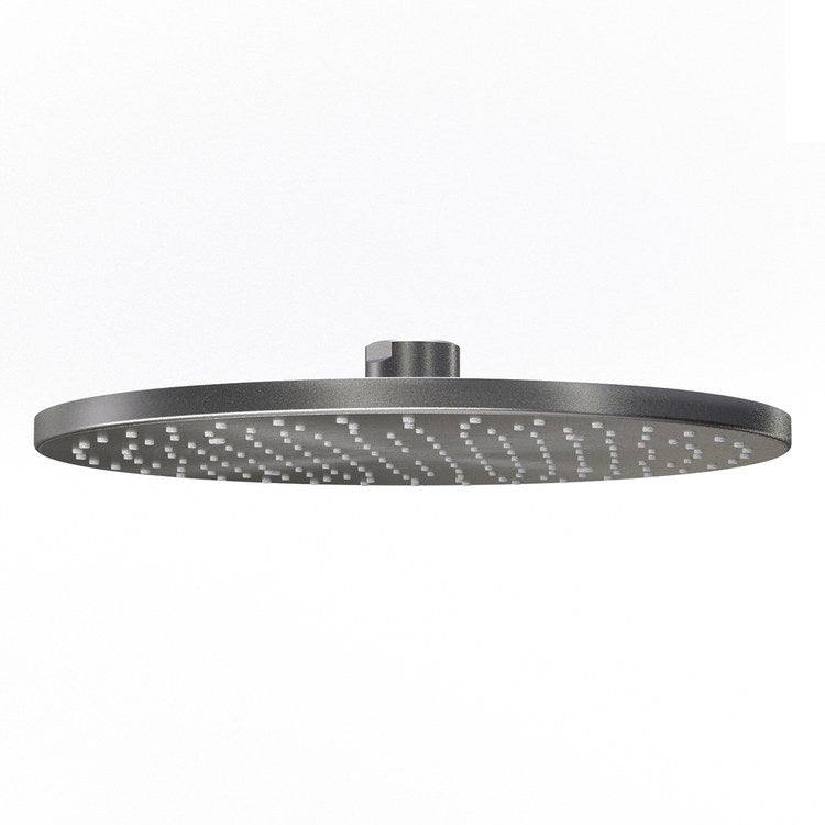 Showerhead 1 Functions Rain Brushed Nickel 12 Inch 1.75 Gallons per Minute Comfort Wave Round Wall/Ceiling - Image 1