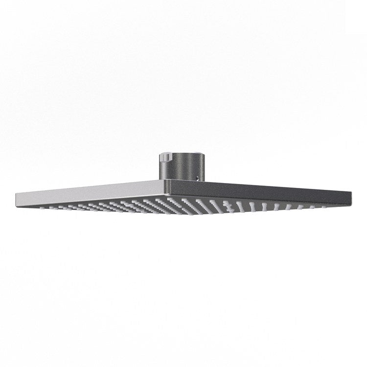 Showerhead 1 Functions Rain Polished Nickel 10 Inch 1.75 Gallons per Minute Comfort Wave Square Wall/Ceiling - Image 1