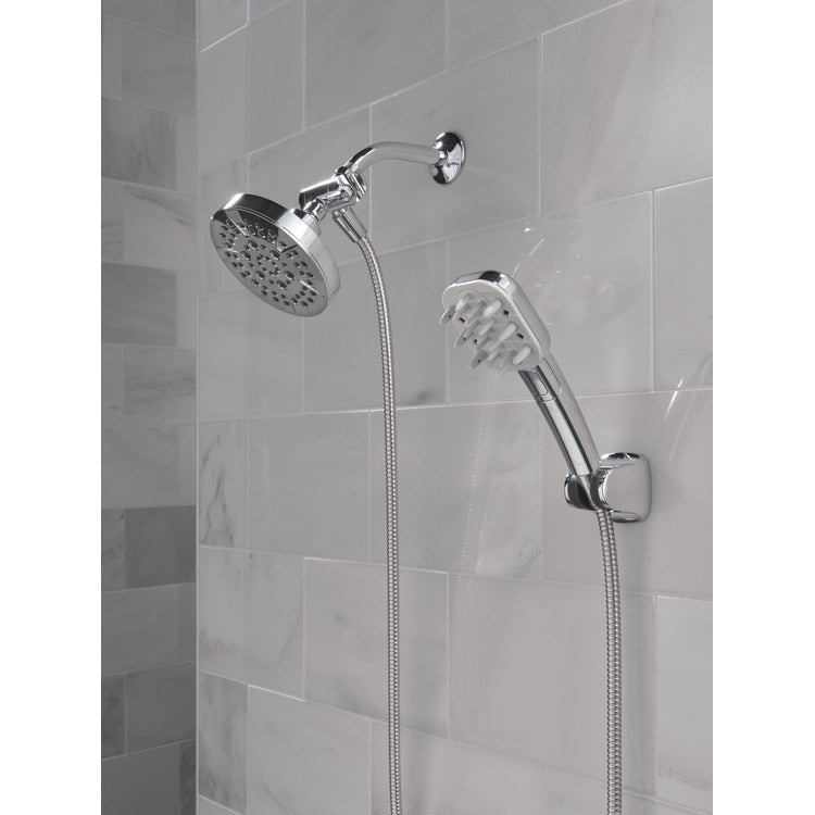 Handshower VersaCurl Universal Showering Components Chrome 3 Functions WaterSense 1.75 Gallons per Minute H2Okinetic 3-5/16 Inch - Image 3