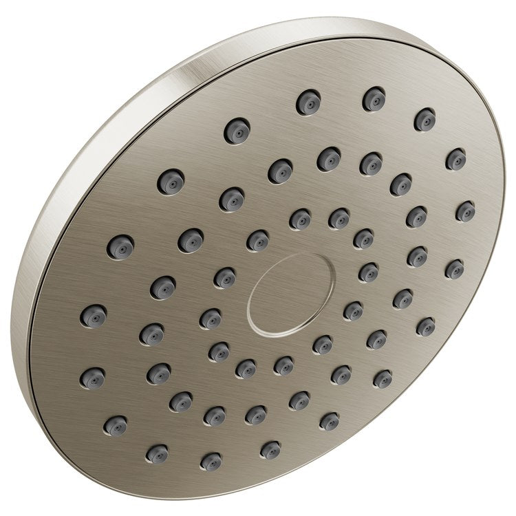 Showerhead PivotPro Universal Showering Components 1 Functions Raincan Spotshield Brushed Nickel 7 Inch 1.75 Gallons per Minute Round - Image 1