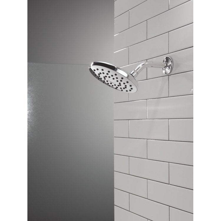 Showerhead PivotPro Universal Showering Components 1 Functions Raincan Chrome 7 Inch 1.75 Gallons per Minute Round - Image 2