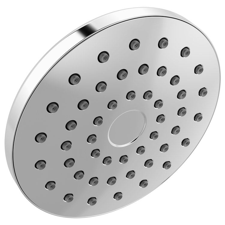 Showerhead PivotPro Universal Showering Components 1 Functions Raincan Chrome 7 Inch 1.75 Gallons per Minute Round - Image 1